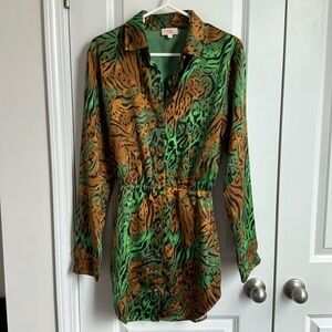 Camila Coelho animal print dress